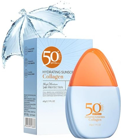 HOUSN Crema Solare Viso SPF 50+, Protezione Alta UVA/UVB, Idratante e Anti-Età Protezione Solare Viso, per la Protezione Solare Quotidiana, per l'abbronzatura in Spiaggia