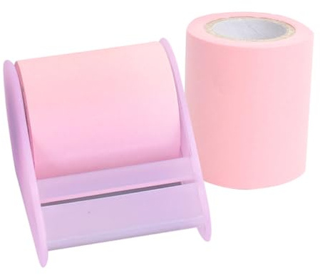 Cabilock Rotolo di Note Multifunzione Adesive Nastro Decorativo Carta per Appunti Pratica Set da 3 Pezzi per Ufficio e Studio