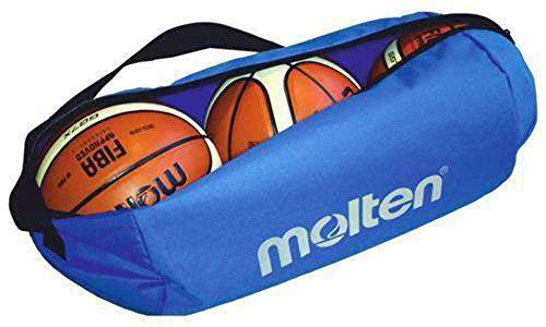 Molten EB0043-B Balltasche für 3 Basketbälle Tasche, Blau, 780 x 270 x 270 mm