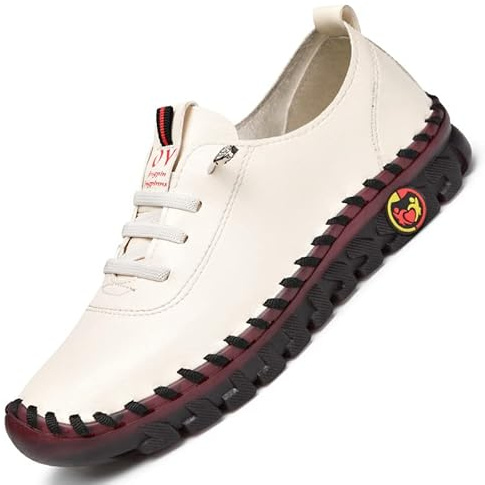 Zapatos ortopédicos súper Suaves 2023, Zapatos ortopédicos súper Suaves y cómodos para Mujeres de Compras (White,38)