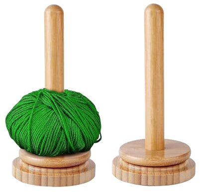 TAOLE Wollabwickler Mit Kugellager, Wollabwickler Wollhalter Garnhalter Für Knotenfreies Hochwertiges Metallkugellager Garnhalter-Ständer Garnkugelhalter Gleichmäßiges Stricken Und Häkeln