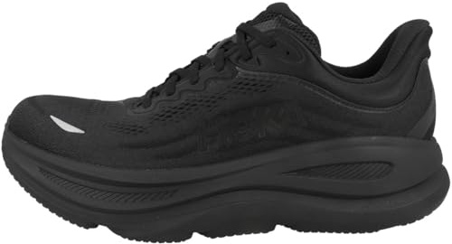 Hoka One One 1162013-BBLC Bondi 9 Wide Black/Black Men's Scarpe Taglia US 9.5