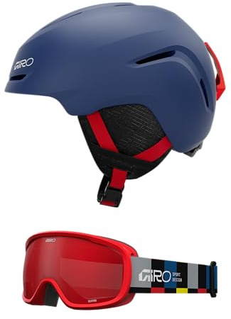 Giro Spur CP 240224 - Gafas de esquí para niños, color azul y rojo