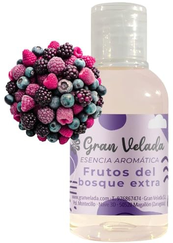 Essence de fruits de la forêt extra concentrée | Parfum sucré et fruité | Idéal pour parfums, cosmétiques maison, savons et bougies