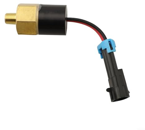 Hydraulisk oljetryckbrytare 6676053 kompatibel med bobcat kompaktladdare – robust oljetryckssensor för tung utrustning, reservdel, snabbmontering