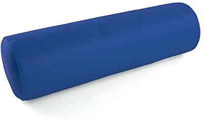 Teqler Nackenrolle mit Kunstlederbezug, 40 x 13 cm