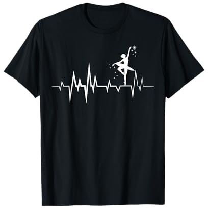 Ballet Dancer Heartbeat Ballerina T-Shirt