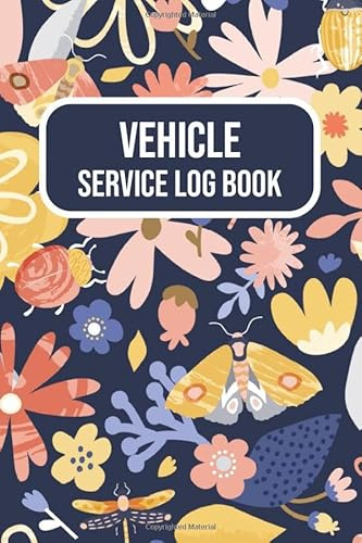 Vehicle Service Log Book: Auto and Vehicle Maintenance Log Book with Repair, Fuel and Mileage Journal - Size 6 x 9 - 150 Pages