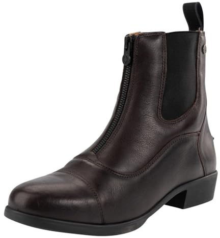 SUEDWIND FOOTWEAR Stivali da equitazione ADVANCED II FZ Soft con chiusura lampo sul davanti, scarpe da equitazione, gassi, tempo libero, marrone, 40 EU
