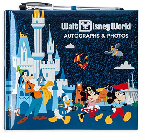 Disney Parks Exclusive - Mickey and Friends Autograph Book & Photo Album with Pen – Walt Disney World