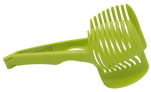 Better Smart Porta affettatrice universale per frutta e verdura, pomodori, cipolle, patate, uova, limoni, facile da usare, gadget da cucina, idea regalo per grigliare fette di verdure