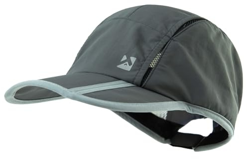 TOP-EX Gorra de béisbol para hombre, transpirable, para correr, con protección UV, para verano, golf, talla XL y XXL, L/XL