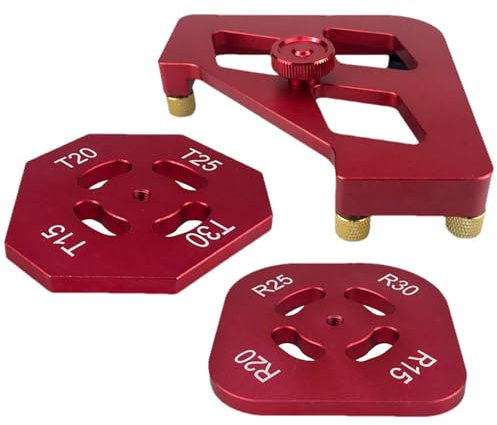 Modelo De Chaflán De Procesamiento De Madera - Modelos De Radio De Esquinas Redondeadas Para Trabajar La Madera | Juego De Modelos De Radio De Ángulo Redondeado De Aleación De Aluminio 3X | Acces