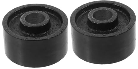 iplusmile Ruedas Delanteras para Gato Hidráulico Horizontal De Acero 2 Piezas Reemplazo para Gato De Remolque De 2,5 Toneladas Uso Reparaciones y Maniobras De Hidráulicos