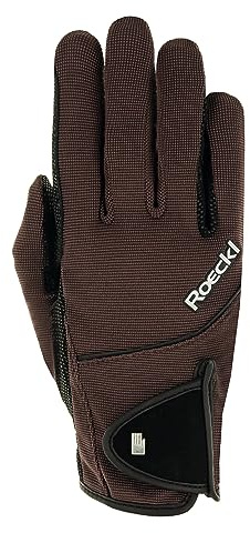 Roeckl Sports Reithandschuh Milano, Freizeit Sommer Handschuh, Mokka 7.5
