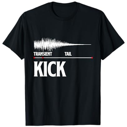 ADSR Kick Bass Tail Modular Life Wave Synth Nerd Synthétiseur T-Shirt