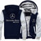 VGFSVGDD Herren-Kapuzenjacke Für ..M.e.rc.ed.es A.M.G Kapuzenpullover Print Casual Zip Warm Teen Sweatshirt Stitching Langarm Mantel