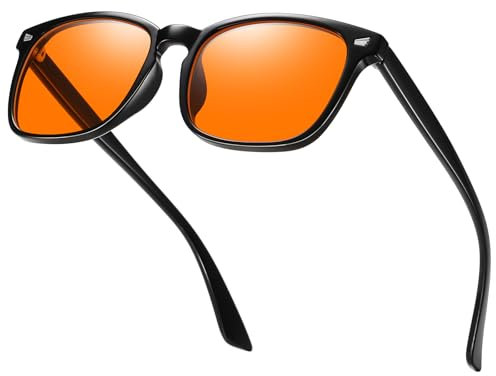 Gafas Bloqueadoras de Luz Azul para Gaming y Jugadores de eSports, con Potente Filtro de Pantalla, Protección Contra Deslumbramiento, Fatiga Ocular y UV400, Gafas para Hombres y Mujeres