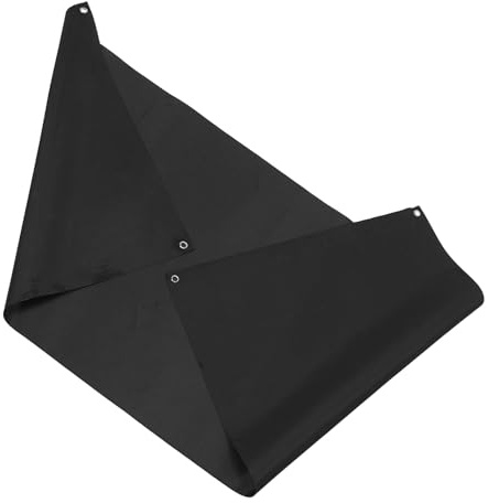 NOLITOY Rete da Tiro L'Arco 1 Mm Spessa in Poliestere Nero, Pannello di Sicurezza per Campo di Tiro, Rete Protezione Frecce per Allenamento e Uso Esterno