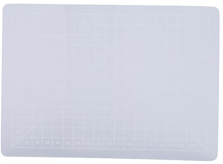 BSTiltion Transparent Skärmatta, Halkfri PVC-bräda i Kompositmaterial för Att Skapa Skrivmålning (A5 storlek)