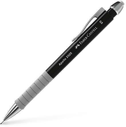 FABER-CASTELL 232504 - Druckbleistift Apollo, Mine 0,5 mm, schwarz, 1 Stück