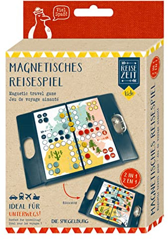 Die Spiegelburg Coppenrath 15652 Magnetisches Reiespiel Ludo & Leiterspiel