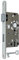 BKS Standard Zimmertürschloss/Türschloss mit Buntbart 55/72/8, Stulp: 18 x 235mm abgerundet, DIN Links incl. SN-TEC® Montageset