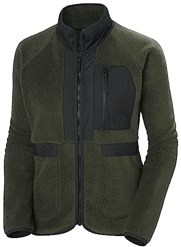 Helly-Hansen Womens W Aurora Pile Jacket, Verde, L