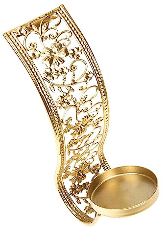 Amosfun Kerzenleuchter zum Aufhängen an der Wand Antik-Stil Hochzeitsdekoration hochzeits Dekoration hängende Wandleuchten Hochzeitsgeschenke wandmontierter Kerzenhalter Wandleuchter Mode