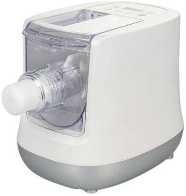 Wintem – Macchina Elettrica per Pasta Fresca 500g con Display Digitale e 13 Trafile Intercambiabili per Pasta Fresca Fatta in Casa Facile da Usare e Pulire
