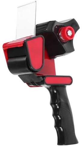 CATIEBYE 48mm Handheld Tape Dispenser with Handle Heavy-Duty Packing Tape Cutter Tool for Shipping and Sealing Boxes for Office and Warehouse Use