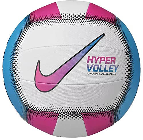 Nike Unisex – Erwachsene Hypervolley Volleyball, Active pink/Laser Blue/White/Black, 5