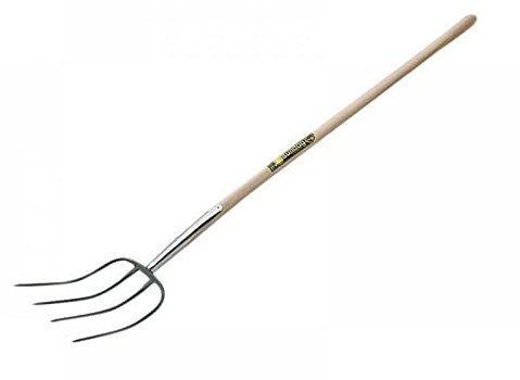 Bulldog Manure Fork 4-Prong 1.37m