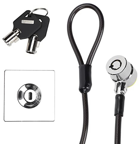Laptop Lock Laptop Locking Cable Computer Lock Hardware Security Cable Lock Anti Theft for All Notebooks and Tablets