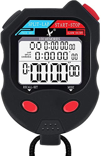 Cronómetro Temporizador Entrenamiento Deportes Profesional Juego Dedicado Fitness Temporizador Deportes Running Reloj