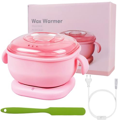 MILIWAN Scaldacera Elettrico di Generazione Nuova in Silicone Anti-aderente Anti-rottura Scaldacera Professionale per Cera Brasiliana Wax Heater 100W Con Controllo Termico di Sicurezza Incorporato