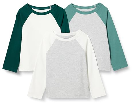 Amazon Essentials Boy's Long-Sleeve Cotton Jersey T-Shirts