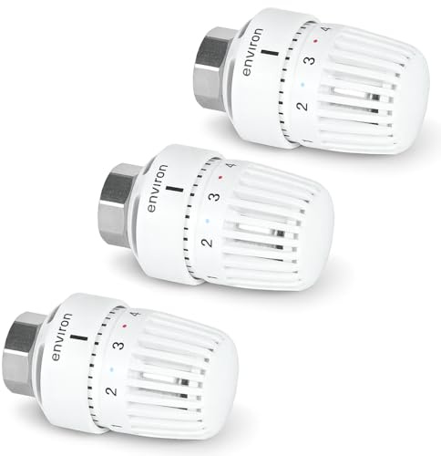 ENVIRON – termostathuvud M30 x 1,5 | med flytande givare och nollläge | 7–28 °C 1–5 | med frostskyddsfunktion | värmetermostat (3)