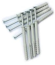 Cheville à frapper tête fraisée, avec clou vis TF 5x45, boite de 100