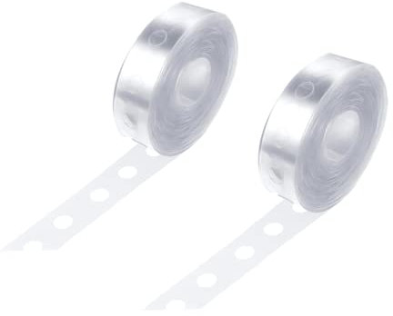 Striscia di Decorazione, 2 Rotoli Arco di Palloncini Ghirlanda Striscia Kit, 5m Balloon Strip Singolo Fori, Nastro per Palloncini, per Feste, Matrimoni, Festa di Natale, Compleanni