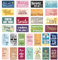 JSRQT 90 Stück Motivation Notizkarten Motivational Cards Inspirierende Postkarten Set Ermutigungs Gruß Karten Affirmationskarten Mutmacher Geschenk Motivationskarten Deko-Karten für Studenten Lehrer