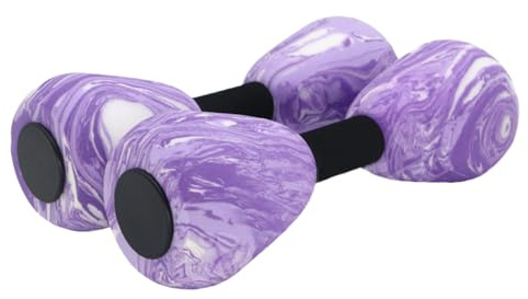 Water Dumbbells 2-Piece Sports Equipment | Sports Aquatic Exercise Dumbbells for Muscle Shaping Workout Gym Swimming Outdoor Women Men