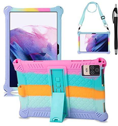 KATUMO Coque Silicone Universelle Etui Tablette 10-10,1 Pouces pour Fezawio/UJJ/MUISOO/Laptok/Rebecco/DMOAO/Aobante/SKYEGG/Hasskya/RebotAi/BIEGEDY/C Idea/Whitedeer/SUAAT/Yicty/OYEFIT/UMIDIGI/Raemond
