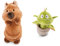 NICI Kuscheltier Quokka-Mola 22cm – Nachhaltiges Plüschtier & 47231 Green Fleischfressende Pflanze Gisela 20cm Plüsch Wild Friends