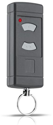 YuliSpy HSE2-40 Garagentoröffner Handsender kompatibel mit Hörmann 40,685MHz Graue Tasten HSM2-40, HSM4-40, HSE2-40, HSE4-40, HS2-40, HS4-40 Fernbedienung 1 Stück Mini 2 Knöpfe HSE2-40 Handsender