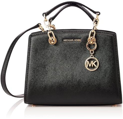 MICHAEL KORS Damen Cynthia Crossbody Handtasche, Schwarz