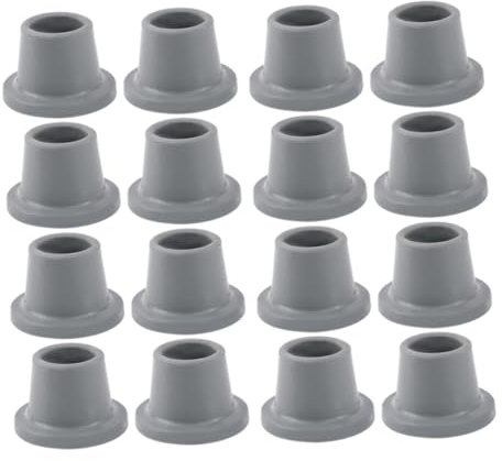 jojofuny 16stücke Duschstuhlfüße rutschfeste Gummifüße Ersatzfüße Für Badewannenstühle Duschhocker Stühle Fußkappen Für Duschstühle Gummiersatzfüße Sicherer Duschstuhl