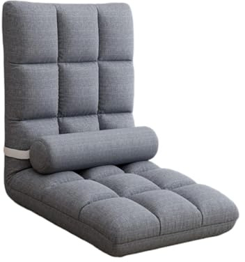 MotiveTech Silla de Juego de Suelo con Respaldo, Sofá Reclinable Acolchado, Transpirable Y Cómodo para Ver Televisión, Leer Y Jugar en El Dormitorio.