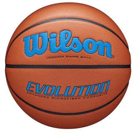 WILSON Evolution Game Basketball - Royal, Size 7 - 29.5
