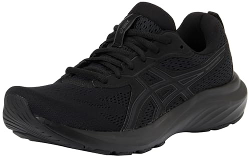 ASICS Gel-Contend 9 Sneaker för män, Svart grafit grå, 39 EU
